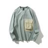 Buy cheap Wholesale Contrast Color Men Oversize Crewneck Custom boy sweatshirt from wholesalers