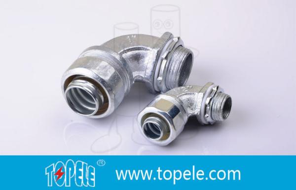Buy cheap Zinc Plated Malleable Flexible Conduit And Fittings Connector from wholesalers