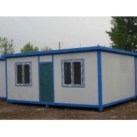Buy cheap Low price and simple flat pack container house for living and warehouse product
