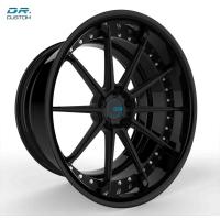 Buy cheap ET50 5x120 Three Piece Wheels Matt Black 18 Inch 3 Piece Wheels product
