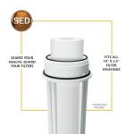 500L/Hour Productivity String Wound Filter Cartridge 70'' for Food Shop