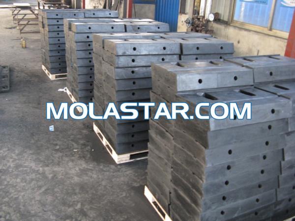 Quality Molastar High Quality I Type Marine Rubber Fender For Marine Boat for sale