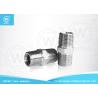 Buy cheap British Standard Male Thread BSPT Pipe Fittings , Metric Hydraulic Hose Fittings from wholesalers