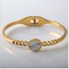 Buy cheap Simple Elegance Fashion Jewelry colorful Stainless Steel Bangle Bracelet For Women Ladies Jewellery Bangle from wholesalers