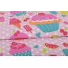 Buy cheap Cake Pattern Printed Quilt Set Washable 240x260 / 260x280cm Bed Cover Sizes from wholesalers