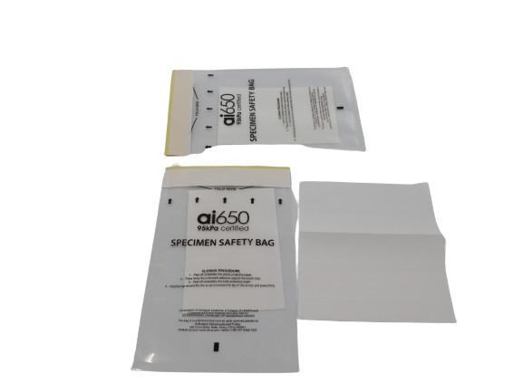 Buy cheap Polyethylene Leakproof 95kPa Specimen Transport Bag 500mL from wholesalers