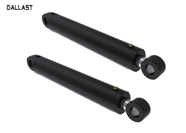 Buy cheap Double Acting Welded Dump Trailer Hydraulic Cylinder Medium Pressure HRC 45-55 Hardness from wholesalers