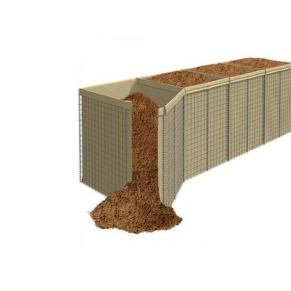 Buy cheap Military Anti Corrosion 3mm Defensive Barrier Welded Gabion Cage from wholesalers
