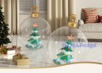 Christmas Inflatable Ball Christmas Tree Decoration Giant Transparent Ball 60cm
