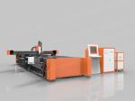 500W Raycus Laser Source Fiber Laser Cutting Machine For Metal Laser Industry