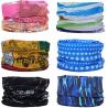 Buy cheap Blue Sublimation Biking Polyester Multifunctional Bandanas from wholesalers