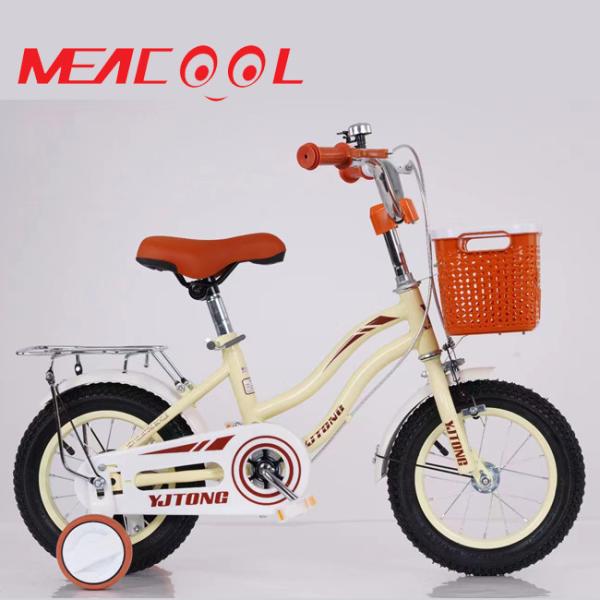 Buy cheap Carbon Steel Delicate Lightweight Kids Bike With Training Wheel For 3 Years Old from wholesalers