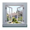 Buy cheap Double Glazed Modern Aluminum Casement Windows Customized Size from wholesalers