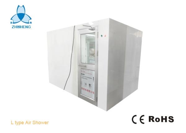 Buy cheap L Type Corner Air Shower With Aluminum Swing Doors For 5-6 Persons Class 1000 Clean Room In Indonesia from wholesalers