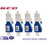 Buy cheap Blue 10dB LC / UPC Optical Fiber Attenuation , Single Mode Attenuator With Square Dusty Cap from wholesalers