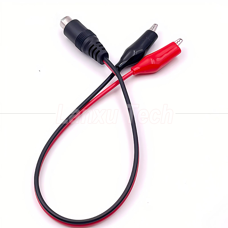 RCA Female AV to Alligator Clips Cable for Speaker
