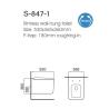 Buy cheap Wall Mounted Toilet Installation Type Wall-hung Toilet square Ceramic Wall Hanging Wc from wholesalers