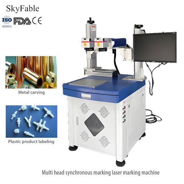 Buy cheap Industrial Multi Axis Laser Marking Machine / Laser Engraver For Plastic And Metal from wholesalers