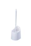 Anti Slip Base Hard Bristle Toilet Brush With Holder Good Grips Hideaway Compact