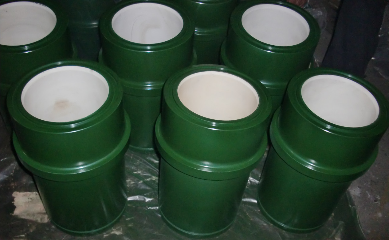 EMSCO FB1300 Mud Pump Zirconia Liners, NATIONAL 14P-220 mud pump, WH2215 mud pump, WH2214 MUD PUMP CERAMIC LINER,