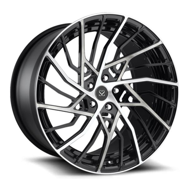 Buy cheap Silver Wheels Forged Monoblock 21inch Staggered for Ferrari 488 Custom Rims from wholesalers