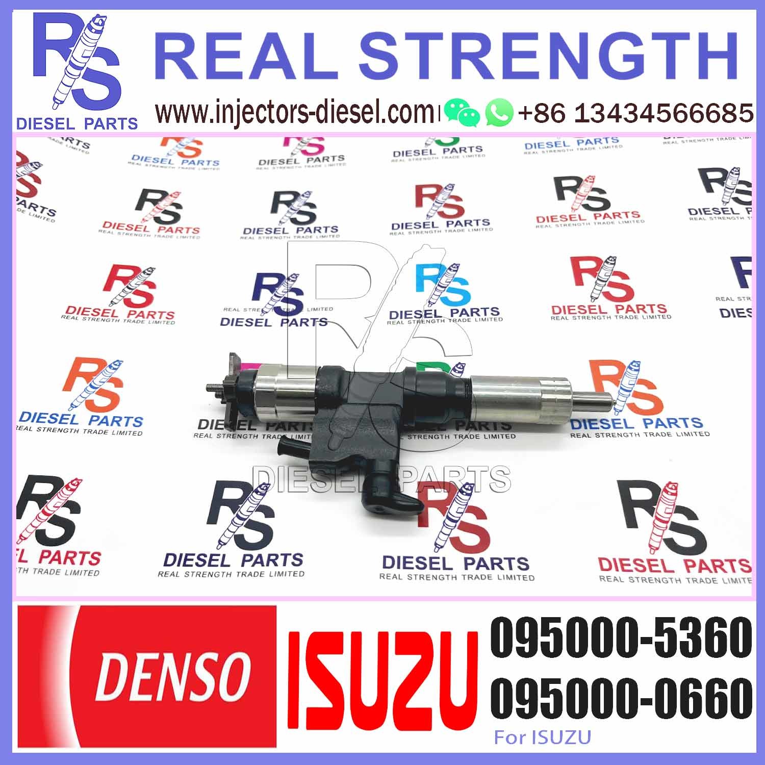 0950005360 Common Rail Injector Kit Nozzle 4HK1 6HK1 Diesel Fuel Injector Nozzles 095000-5360