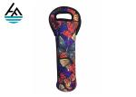 Windproof Pink Bottle Cooler Bag Durable Neoprene Water Bottle Carrier
