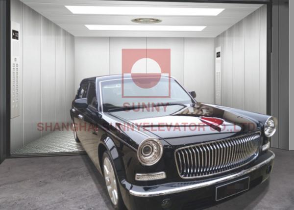 Buy cheap 5000kg Stainless Steel Automobile Elevator With Front / Rear Door Opening from wholesalers