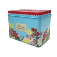 Buy cheap Recipe Card Decorative Tin Containers With 0.25mm Thickness Tinplate Material product