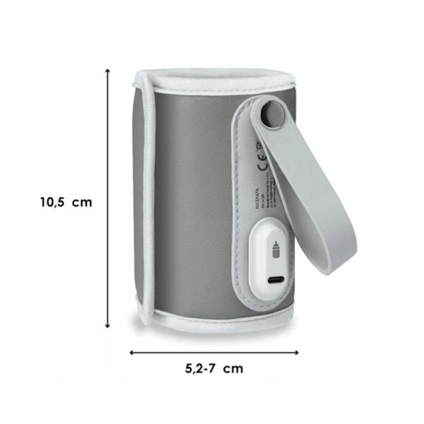 Buy cheap Breast Milk Baby Feeding Bottle Warmer 42°C Insulated Milk Warmer On The Go from wholesalers