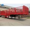 Buy cheap Height Adjustable Fence Semi Trailer For Transport Bulk Cargo Food Animals from wholesalers