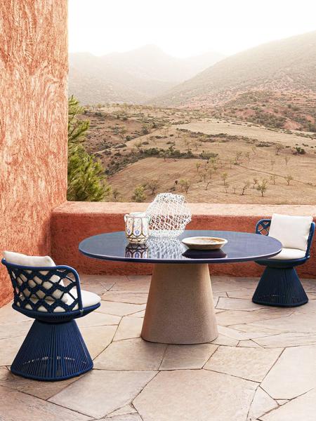 Buy cheap Luxury Outdoor Furniture Rattan Table And Chair Set For Garden Patio Dining from wholesalers