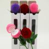 Buy cheap Valentine Suede Flocking Jewelry Box , Flower Designed Velvet Storage Box For Girlfriend from wholesalers
