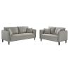 Buy cheap 2 Piece Sofa set with Pillows, Warm Gray Corduroy from wholesalers