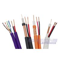 Buy cheap RG59/U CCTV Coaxial Cable 95% BC Braid with BC Power , Siamese CMR Rated Cable product