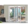 Buy cheap Clear Glass Commercial Aluminium Doors Horizontal Sliding Opening Direction from wholesalers