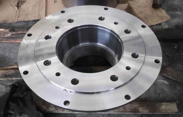 Buy cheap Torsion Resistance Forged Steel Flanges / DN300 Lap Joint Flanges For Electric Power from wholesalers