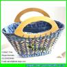Buy cheap LUDA 2016 new design cornhusk straw handbag colored cute beach bags from wholesalers