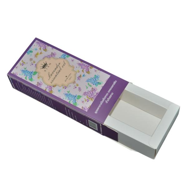 Buy cheap CMYK 210gsm White Card Paper Drawer Box For Cosmetics from wholesalers