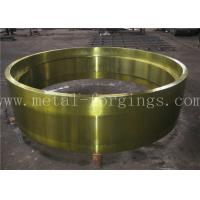 Buy cheap C50 AISI1050 Carbon Steel Forged Ring Hot Rolled Cylinder Forged Disc / Pipe product