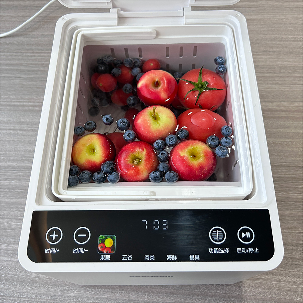 7L Fruit And Vegetable Washing Machine For Kitchen Disinfect