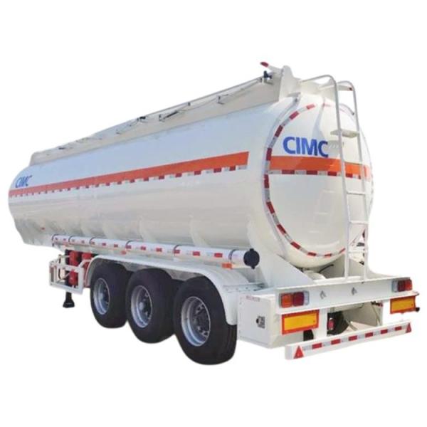 Buy cheap Tri Axles Petrol Oil Tank Fuel Tanker Semi Trailer 40000 50000 Liters Aluminum Transport for Sale from wholesalers