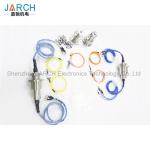 Multi - Channels Fiber Optic Rotary Joint High Speed With Aluminum Housing
