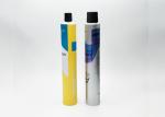Household Empty Aluminum Cosmetic Packaging With Lacquer Lining / Bottom Latex
