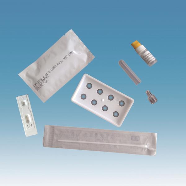 Buy cheap Throat Swab Nasal Infectious Disease Rapid Test Kits Influenza Virus A + B from wholesalers
