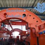 Rotary Railroad Car Dumper System Wagon Tippler Rail Car Unloading System