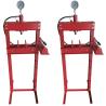 Buy cheap Custom Red Black 50 Ton Hydraulic Shop Press Corrosion Resistance With Gauge from wholesalers