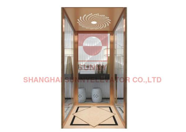 Buy cheap Villa Passenger Residential Home Elevators 0.4m/S VVVF For Center Opening Door from wholesalers