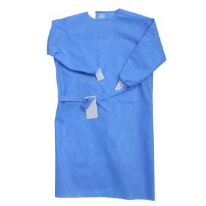 China Non Toxic SMS Non Woven 70g Disposable Operating Gowns on sale