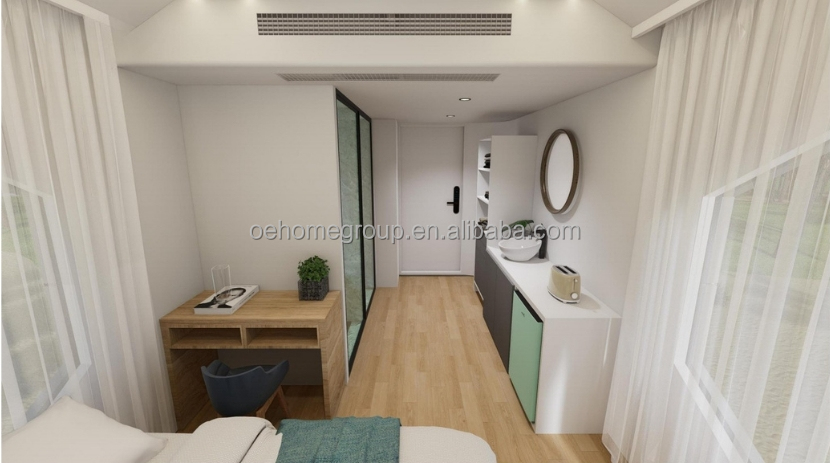 Spain Hotel Space Capsule House 5 Star Steel Buildings Space Capsule Container Houses Commercial House Space Capsule